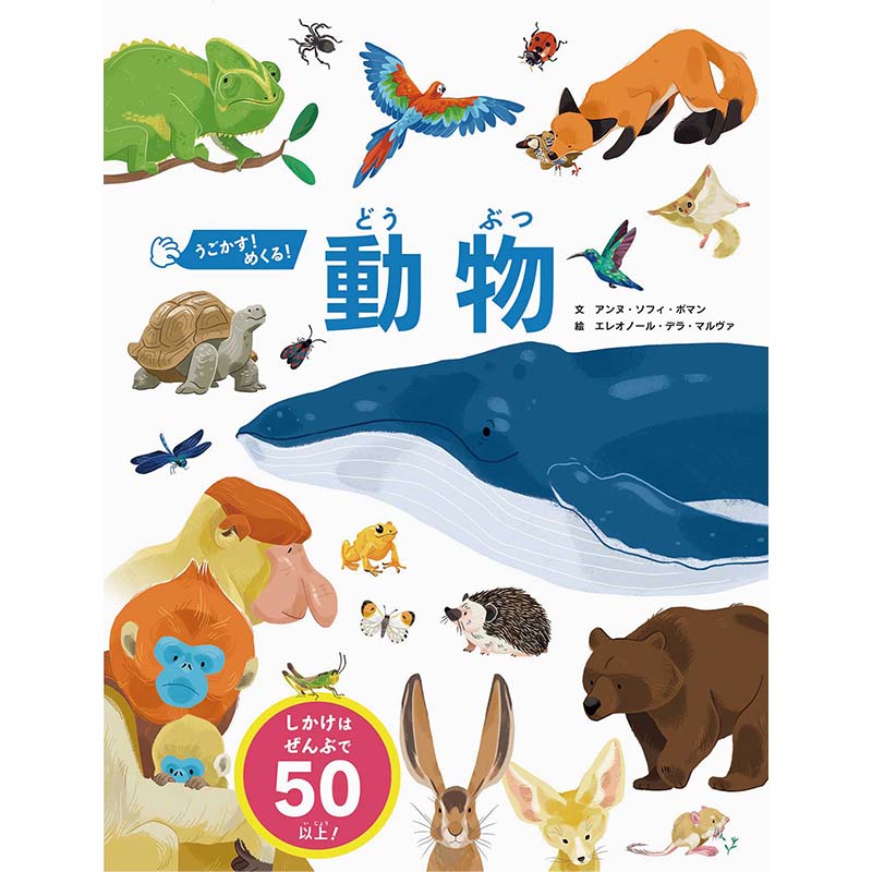 うごかす！めくる！動物